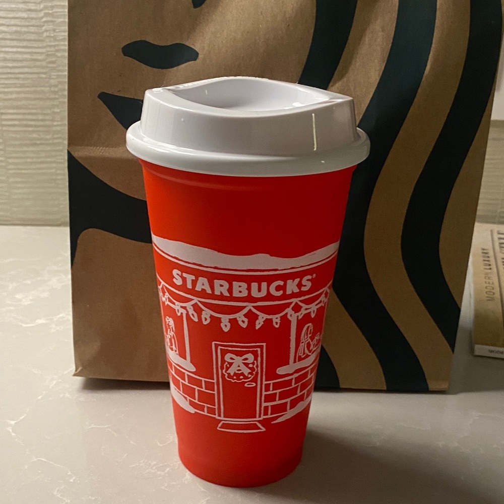 Starbucks Red Cup 2025 Holiday cup. Released 11/13/2025. New. 16 oz NWOT